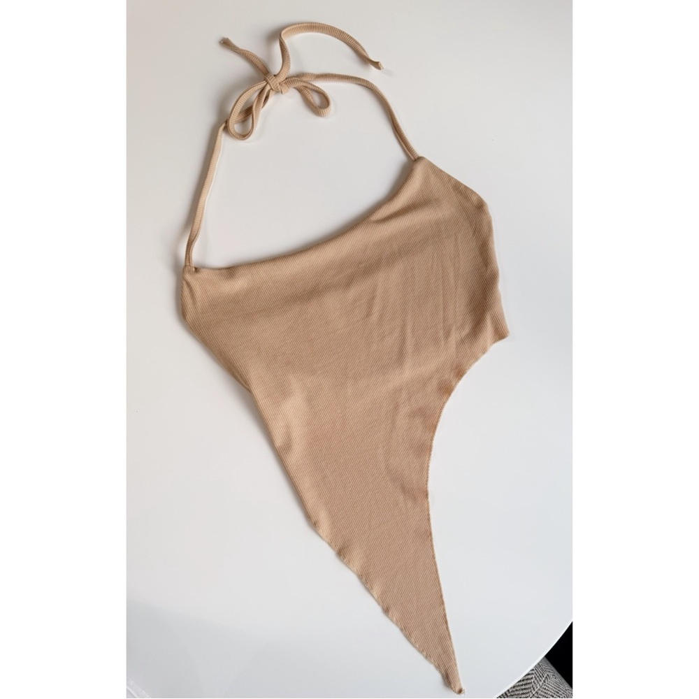 FLASH SALE⚡️ASOS Asymmetrical Ribbed Halter Top